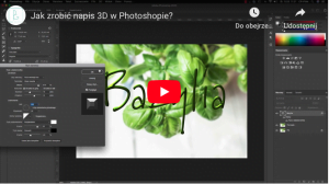 napis 3D