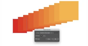 Utwórz przejście Adobe Illustrator
