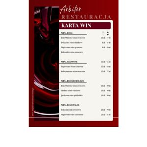 Szablon Canva menu restauracji A4 z przystawkami, zupami i deserami